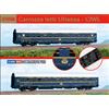 Acme 51006 Acme H0 Carrozza letti FS UHansa WL 4586 CIWL di Epoca III scala 1:87