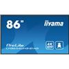 iiyama ProLite To Be Updated Monitor PC 2.17 m (85.6") 3840 x 2160 Pixel 4K Ultra HD LED Nero