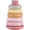 Little Dutch Anelli impilabili in plastica Little Dutch Rosa