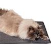 Carpido Tappetino naturale per gatti Antracite 50x50 cm - Tappetino in sisal per gatti - Tappeto resistente da posizionare sul pavimento - Superficie durevole