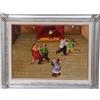 Biscottini Quadro su tela 90x3x70 cm - Quadro soggiorno olio su tela - Quadri camera da letto dipinti su tela - Quadri dipinti a mano
