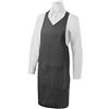MISEMIYA Grembiule pulizia con tasca 85 mm 70 mm, Grigio, 54