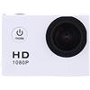 KPILP Action Camera 1080p, subacquea impermeabile, ultra HD 12MP impermeabile per Vlog Cam subacquea, bianco, 1 pezzo
