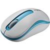 Rapoo M10 Plus, Mouse Ottico Wireless 2.4 GHz, ambidestro, 2D, 1000 dpi,ricevitore Nano USBcompatibile con Windows e Mac OS - batteria 12 mesi. 17301 - blu