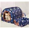 YURRO Cuccia per cani extra large, Igloo Dog House con tetto XL, Labrador Calming Kennel impermeabile, Anti Ansia Pieghevole Grotta Gatti,Pet Nest per Cucciolo/Gattino