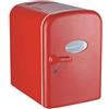 Samnuerly Mini frigorifero per auto da 4 litri, frigorifero portatile elettrico, scaldavivande, congelatore, picnic all'aperto, viaggio [Classe di efficienza energetica A++] (rosso 18,8 * 25 * 27,8)