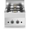 Ristosubito Cucina gas 2 fuochi MDLR Modello F6540PCGBT Dim. cm L.40 P.65 H.30