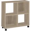FMD 13Casa - Liberty B7 - Libreria. Dim: 72x33x78 h cm. Col: Rovere. Mat: Nobilitato.
