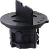 eMagTech Supporto per lampadina anteriore auto 6J0941156A compatibile con Exeo Ibiza Leon Auto Assemblaggi di illuminazione auto Parti di ricambio per autoveicoli, nero