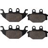Cyleto Pastiglie Freno Anteriore per KYMCO MXU 250 2004-2013 Mongoose 300 2006-2016 Maxxer 300 2006-2013 MXU 300 2006-2011 MXU 500 4x4/Carb Model 2005-2013