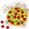 Nene Toys Gioco di Memoria delle Coccinelle in Legno per Bambini dai 3 Anni | Gioco da Tavolo con 10 Schede per Trovare le Coppie e Allenare Memoria e Concentrazione - Divertimento per Tutta la Famiglia