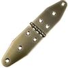 ARBO-INOX - Cerniera - acciaio inox - antiruggine - forma lunga - 180 mm x 40 mm