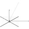 Cuncial - Stendibiancheria da parete in resina epossidica AC 180 cm | Realizzato in acciaio verniciato | Dimensioni: 180 x 23 x 71 cm | Appendiabiti pieghevole | Appendiabiti da esterno/interno