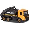Majorette - Volvo Veicoli da cantiere - Escavatori camion ribaltabili pale gommate betoniera manubrio pieghevole camion con contenitore, consegna 1 pezzo auto giocattolo in metallo per bambini dai 3