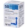 BIOCHEMICAL SYSTEM INTERN. SpA Lancette Huahong G33 50 pezzi - Aghi pungidito sterili per test glicemico