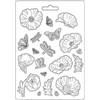 Stampo Morbido A5 Sunflower Art fiori