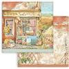 Carta Scrap Sunflower Art shop Stamperia