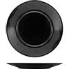 STAR PORCELAIN LIMITED Florence Embossed Black-piatto frutta cm 22 (minimo 6 pezzi)