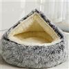 SEDOXX Donut Cave Gatto Letto Gatto Divano Letto Pet Calming House Peluche Peluche Sacco Coperta Rotonda Gatto Cane Letto per Gatti Coperto Gattino Cucciolo Pet Cuscino Letto Felpato
