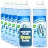 Die Seifenblase Cleanerist | 6 X 1L Pulitore per testina di rasatura Liquido di ricarica per Braun Clean & Renew (Series 3/5/7/8/9) - Ricambio per ricarica di 60 cartucce di pulizia CCR - Rasoio liquido detergente