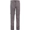 Loeffler Zip-off Comfort Stretch Light Pants Grigio 34 / Regular Donna