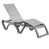 GROSFILLEX Offerta Bali Comfort lettino prendisole struttura antracite telo imbottito t18 grigio/scuro (minimo 16 pezzi)