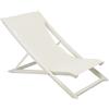 GROSFILLEX Offerta Sunset sedia sdraio bianco telo bianco t28 (minimo 8 pezzi)