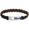 Tommy Hilfiger Jewelry Bracciale in Pelle Intrecciata da Uomo Colore Marrone - 2790309