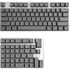 ohfruit PBT Keycaps - Keycaps di ricambio fai da te, 117 tasti PBT retroilluminazione a tinta unita, compatibile con Cherry / Kailh/Gateron/Outemu Switch Keyboard grigio