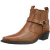 US Brass MENS US BRASS DARK BROWN ANKLE HARNESS BOOTS SIZE UK6 - 12 EASTWOOD M183DB KD-Brown-UK 11 (EU 45)