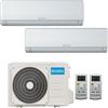 OLIMPIA SPLENDID CONDIZIONATORE OLIMPIA SPLENDID NEXYA S4 E DUAL SPLIT 9000+9000 BTU INVERTER R32 OS-CEMYH18EI A++ WIFI