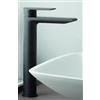 Vema Rubinetterie - Timea Miscelatore lavabo alto con scarico NERO- V16020