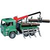 Bruder Camion Trasporto MAN TGA con 3 Tronchi