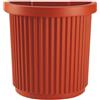 PLASTECNIC Vaso per piante e fiori EGEO PLASTECNIC in polipropilene terracotta H 70 cm L 53 x P 36 cm