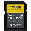 Sony Memoria SD-XC 64 GB Serie M Tough, Lettura 277 MB/s, Scrittura 150 MB/s, Resistente a Condizioni Estreme