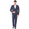 Costume National Abito blu navy Drop 7 con gilet