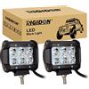 RIGIDON 2x faro da lavoro led 4 pollici 18W 12V 24V spot fari di profondità