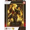 Educa - Puzzle 1000 pezzi Casa del drago | Puzzle fantasy | Misura 48x68 cm | Include colla Fix | Per adulti 14+ (19574)