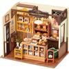 Rolife Casa delle Bambole Casa in Miniatura Regalo di Natale Compleanno per Donne Kit di Modelli per Adulti da Costruire con Accessori (Becka's Baking House)
