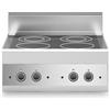 Ristosubito Cucina elettrica a infrarossi 4 zone di cottura MDLR Modello F6570PVET