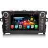 erisin 8-Core Android 13 autoradio Navigatore per Toyota Auris DSP CarPlay DAB+ OBD WiFi 4G TPMS Bluetooth Navi GPS Radio OPS 4+64GB