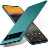 Bastmei Cover per Google Pixel 6a 5G, Ultraleggero Ultrasottile Antiscivolo AntiGraffio Protezione della Telecamera, PC Rigido Smerigliato Cover per Google Pixel 6a 5G (Verde)