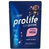 Prolife Sensitive per Cane Puppy Mini con Agnello e Riso da 100g