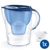 Brita - Caraffa Filtrante Marella Xl Mxpro-blu/trasparente