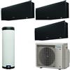 Daikin Climatizzatore Multi+ 9+9+12+120 LT FTXJ25AB FTXJ25AB FTXJ35AB EKHWET120BV3 4MWXM52A QUADRI Split Emura3 R-32 WIFI