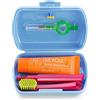 Curaprox Be You Travel Set Blu Spazzolino + Dentifricio + 2 Scovolini