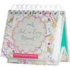 DaySpring Calendario flip - Dio in ogni momento - 80299 bianco, 5 1/2 x 5 1/4 x 1 1/2