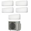 Daikin 4x FTXA25CW FTXA50CW 5MXM90A Climatizzatore Penta Split Serie STYLISH Bianco WiFi BTU 9+9+9+9+18 R-32