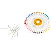 Korbond - Spilli con capocchia, 40 Pezzi, e spilli per Sartoria, 25 g