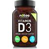 NÄTOO Vitamin D3 VEGAN 1000IU - 60 caps - La Vitamina D contribuisce al normale funzionamento del Sistema Immunitario